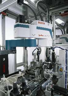 Robots feature absolute encoders for fast start up.