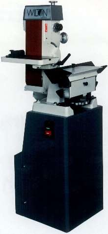 Machine combines belt and edge-milling capabilities.