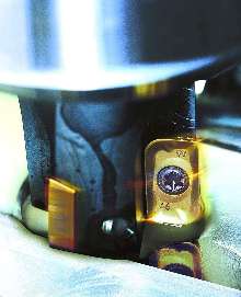 Radius Inserts allow 90 degree milling.
