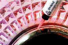 Adhesives bond glass to glass, plastic, and metal.