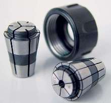 Collets extend tool life of carbide drills.