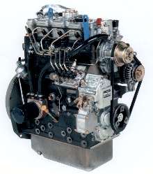 Turbocharged Engine suits small construction equipment.