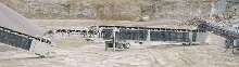 Telescoping Transfer Conveyor is hydraulically operated.