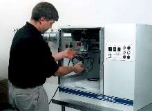 Micro-Abrasive Lathe uses interchangeable nozzle arrays.