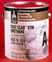 Urethane requires only one coat.