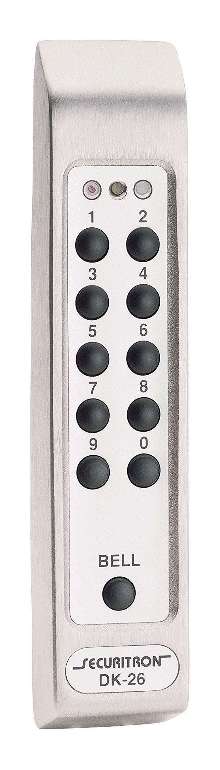 Digital Keypad suits medium- to high-security locations.