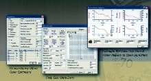 Software calculates water delivery time for sprinklers.