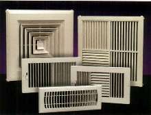 Plastic Registers/Diffusers offer alternative to metal.