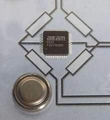 Microcircuit provides metal strain gage measurement.