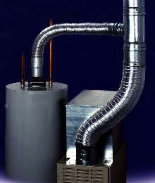 Gas Vent saves labor and fits tight, odd-shaped spaces.