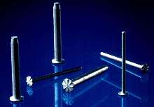 Surface Mountable Solid Pins create solder bond with PCBs.
