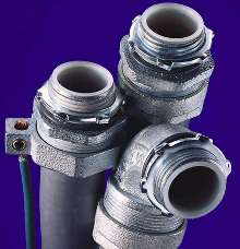 Conduit Connectors integrate grounding lugs.