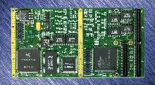 Mezzanine Card provides digital and analog I/O.