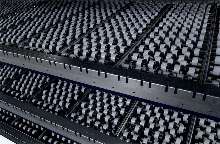 Roller Conveyors consist of easily mounted lanes/tracks.