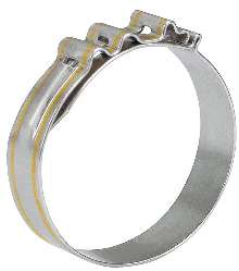 Low-Profile Clamps fit in tight spaces.