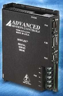Servo Drive facilitates soft motion implementation.
