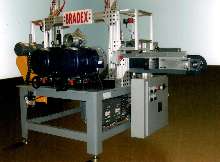 Deburring System deburrs short parts in one pass.