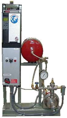 Pressure Booster provides steady pressure and temperature.