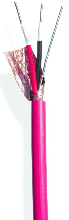 Fire Alarm Cable meets survivability requirements.