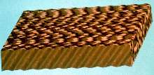 Evaporative Cooling Pad keeps workers cool.