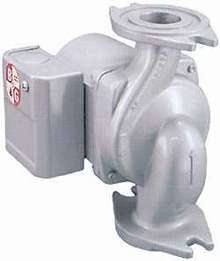 Wet-Rotor Circulator has cast stainless-steel body.