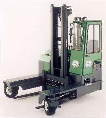 Reach Truck handles long  8,000 lb loads.