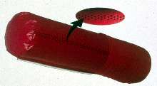 Vent Diffuser provides quiet operation for fabric duct.