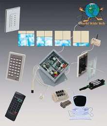 Control System adjusts motorized window shades.