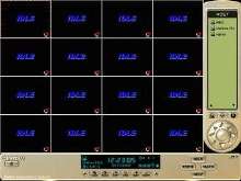 Software works with video surveillance system.