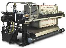 Filter Press separates solids from liquids.