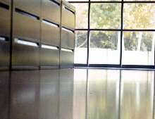 Polymer produces durable floor finish.