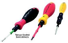 Torque Limiting Screwdrivers eliminate false readings.
