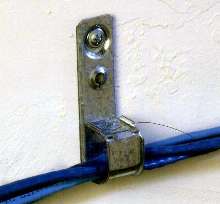 Cable Hook is bendable for adding and removing cable.
