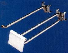 Merchandising Hooks have one-piece design.