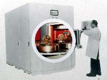 Deburring/Deflashing System vaporizes metallic contaminants.
