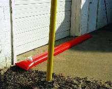 Barriers protect against spills and floods.