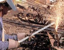 Torches designed for maneuverability in tight locations.
