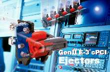 Locking Ejectors suit cPCI enclosures and buss systems.