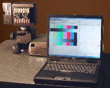 Tester/Calibrator works with LCD, DLP, and LCoS projectors.