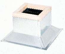 Water-Tight Roof Curbs have overlapped corner design.
