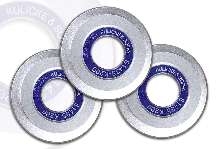 Hub Blades offer solution for dicing low-k wafers.