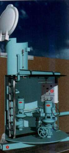 Pump Station has 75-2,000 gpm flow range.