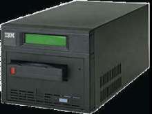 Tape Drive provides up to 35 Mb/sec data transfer rate.