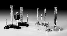 Levelers feature cast zinc construction.
