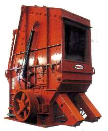 Steel Impact Crusher can crush up to 1,400 short tons/hr.
