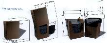 Absorbent Pad System includes built-in disposal unit.