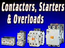 Contactors/Overloads offer switching currents up to 900 A.