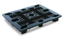 Plastic Pallet suits one-way shipping applications.
