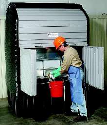 Storage System enables IBC storage indoors or out.