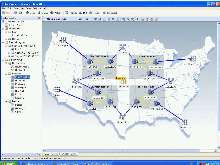 Software manages multi-location, multi-platform networks.